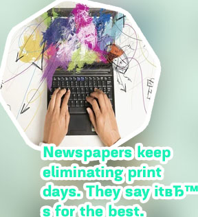 Online print media