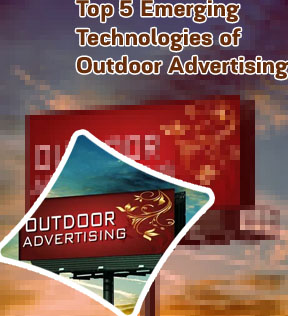 Outdoor advertising media