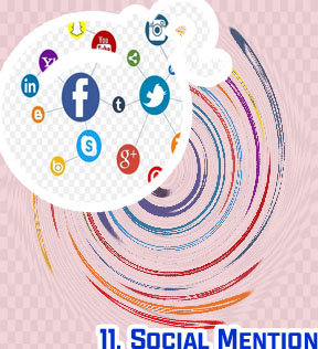 Social media mention search