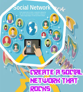 Social network web