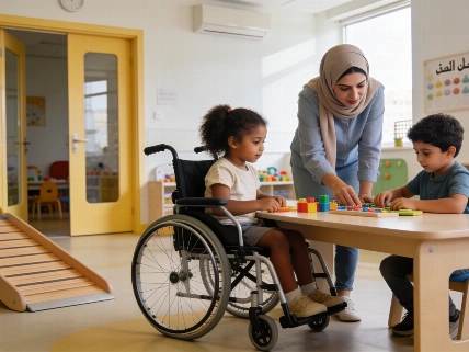 Dubai requires all nurseries to be fully accessible for children of determination
