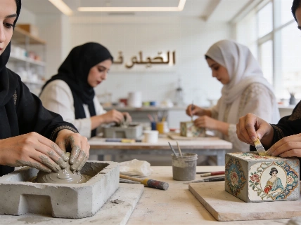 Sharjah Public Works Empowers Women with Creative Concrete Workshop Dubai Times