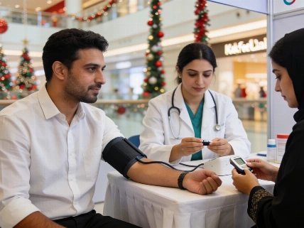 Free health checks pull in crowds at Dubai mall Dubai Times