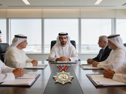 Dubai names recipient of top government leadership medal