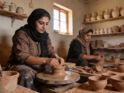 Emirates NBD Egypt launches pottery skills drive for Upper Egypt women