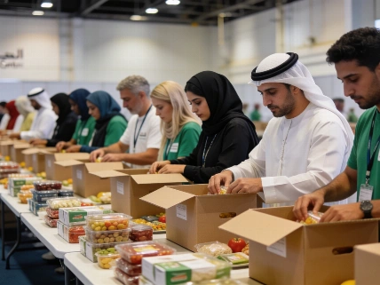 Dubai community rallies to send aid to Gaza through humanitarian bridge Dubai Times