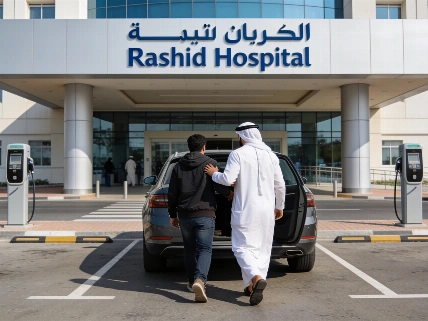 Rashid Hospital rolls out paid parking, keeps it free for patients Dubai Times